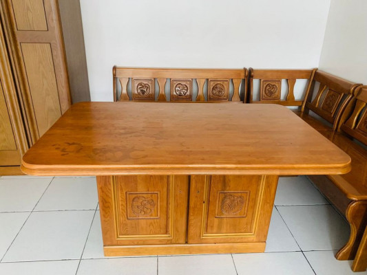 SALA SET SOLID WOOD