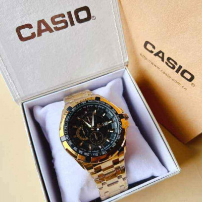 Casio Edifice Watch Stainless steel strap Water resistant Good quality