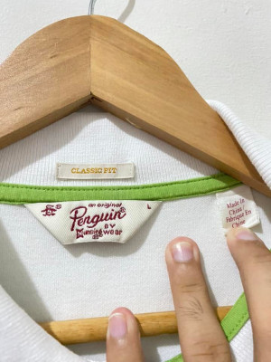 Penguin White Polo Shirt