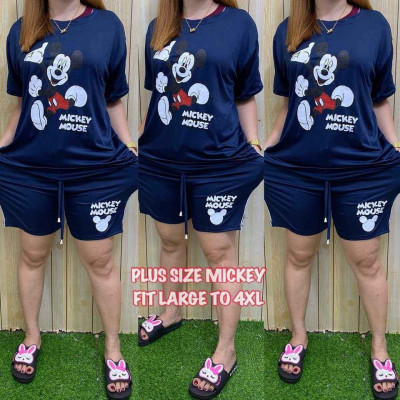 Plus size terno shorts