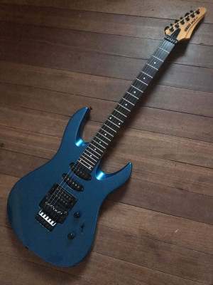 YAMAHA RGZ 312 DARK METALLIC BLUE VINTAGE SUPERSTRAT 24F Made in Taiwan