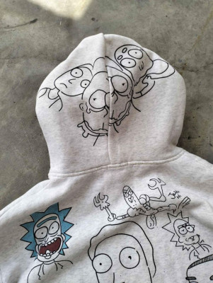 Yeezy x Rick and Morty Hoodie