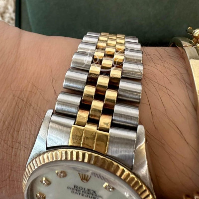 Rolex 36mm Mother of Pearl with Diamonds