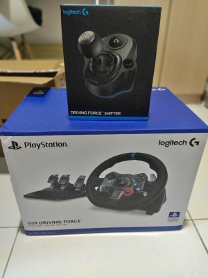 Logitech G29 with shifter