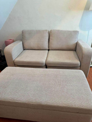 Almost New Sofa With Storage Bench