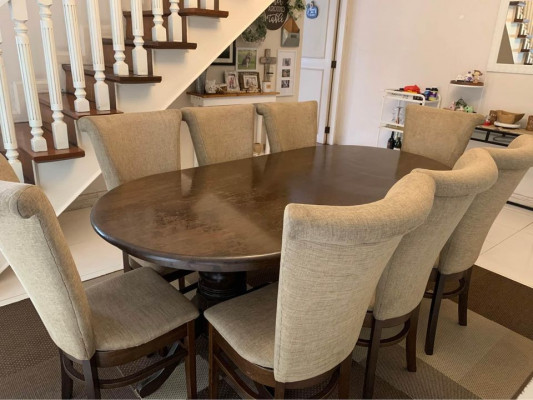 8 seater dining table