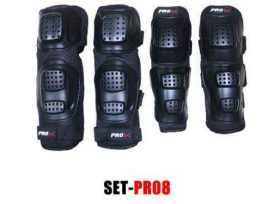 Pro motor cycle knee pad & elbow protector 4n1 set