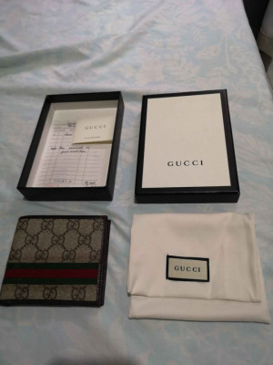 PRELOVED GUCCI BIFOLD MEN'S WALLET