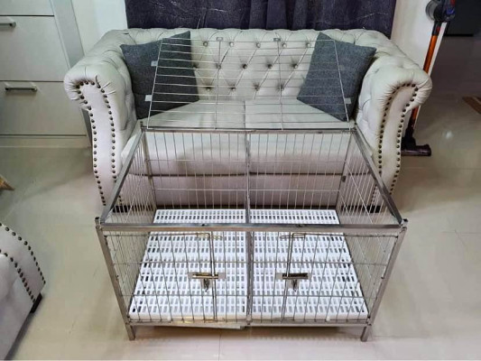 Dog cage 304 pure stainless