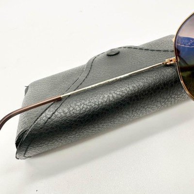 Ray-Ban RB3025 Aviator Polarized Large Metal Gold Unisex