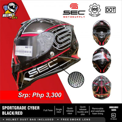 SEC Brand Helmets (Full Face)