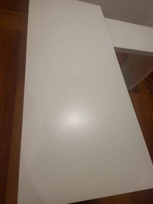 IKEA Malm Table L Desk with pullout