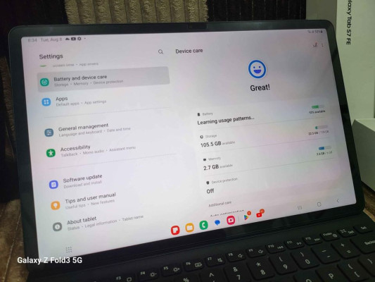 Samsung Tab S7 FE + CELLULAR