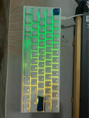 Ducky One 2 Mini White Keyboard