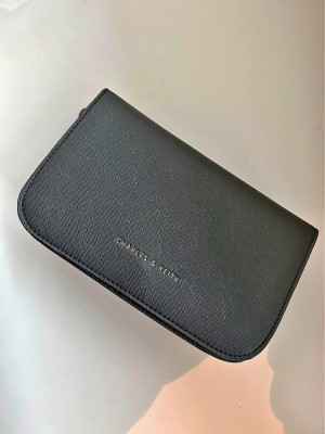 Charles and Keith Black Sling Bag