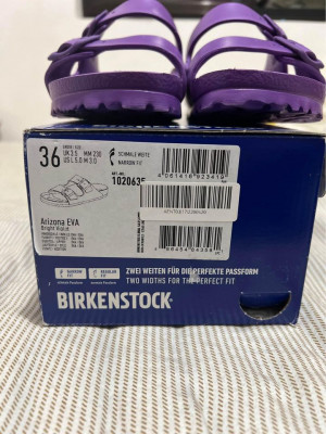 Arizone Eva Birkenstock Light Violet