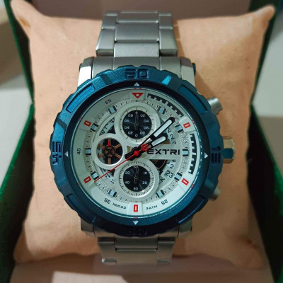 SALE! ORIGINAL CHRONO WATCH FOR MEN BIG FACE HEAVY EQUIPED