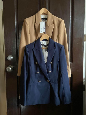 -ZARA Double Breasted Blazer