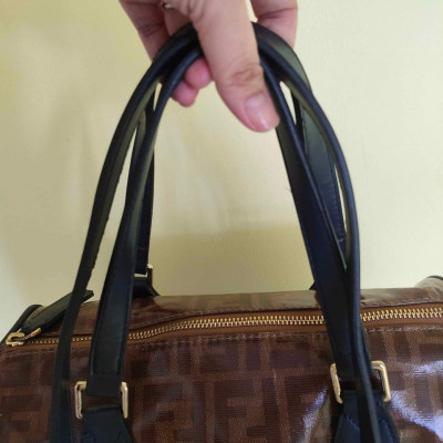 Authentic Fendi boston two-way bag