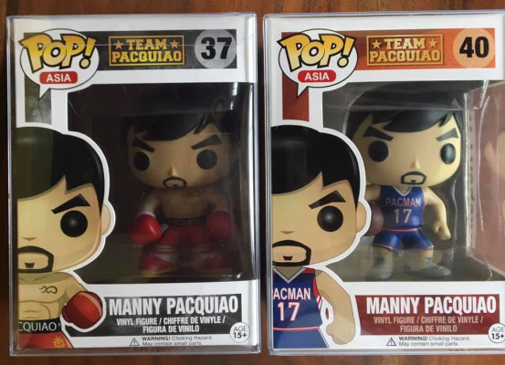 Pacquiao Funko Pop Set