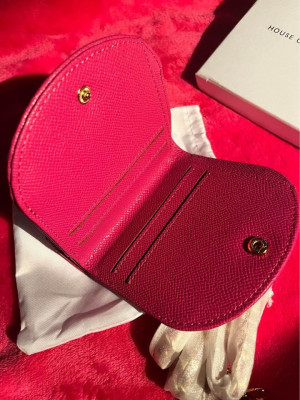 HOLB Moon Wallet in Hot Pink