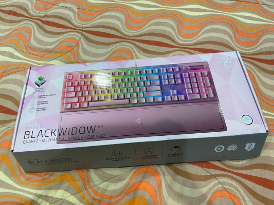 Razer Blackwidow V3 Quartz Mechanical Gaming Keyboard