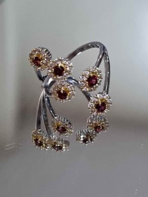 Garnet Stone Ring