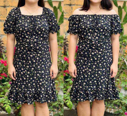 Plus size Korean dress