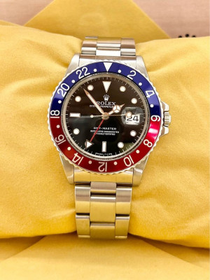 1985 Rolex GMT Master I 16750 Pepsi 40mm