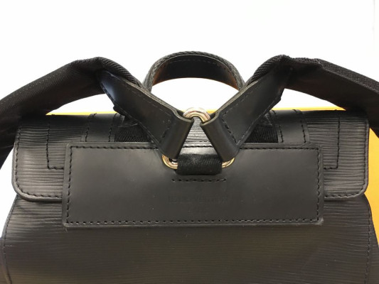 Louis Vuitton Christopher Backpack Epi Leather Black