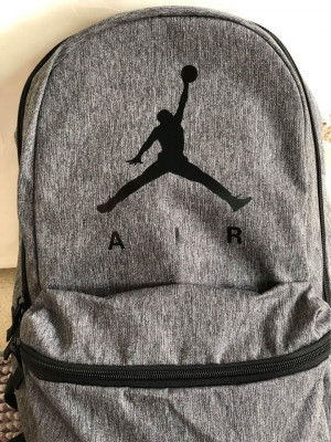 Laptop bag, backpack, jumpman