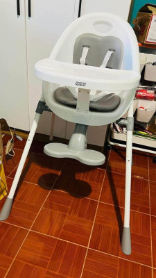 Mamas&papas 2-In-1 Highchair And Junior Seat Grey