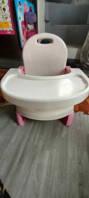 Preloved Folding baby table and chair