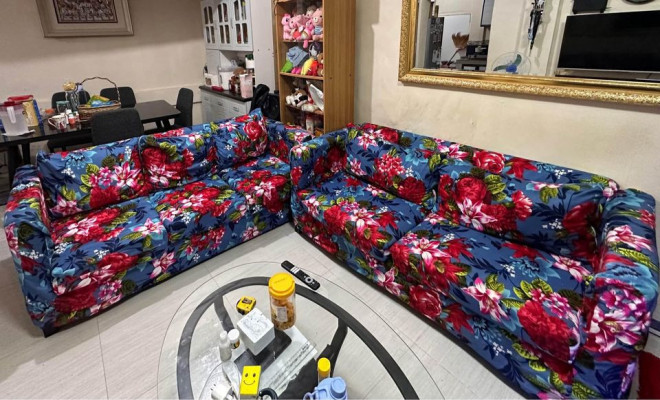 Sofa Set With Free 2sets Sofa Cover