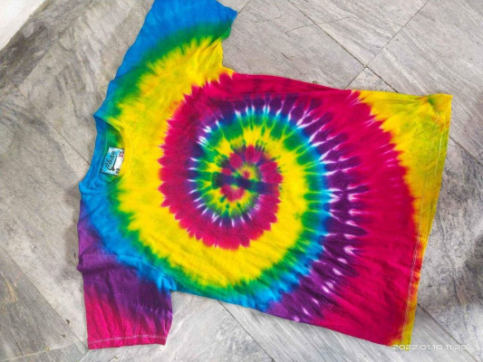 ORIGINAL TIE DYE T SHIRT UNISEX THAILAND MADE