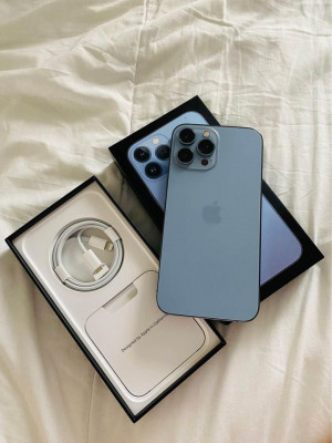 Sale or Swap Iphone 13 pro Max 256gb Smartlocked Ntc Sierra Blue