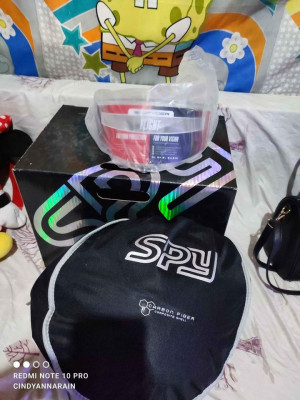 Rush For Sale Spyder Helmet Carbon Fiber