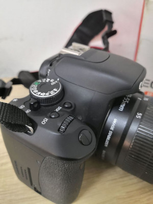 Canon 600D with 18-55mm lens