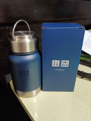 Uniqlo Navy Blue Tumbler
