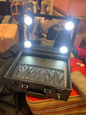 Make up box with lights