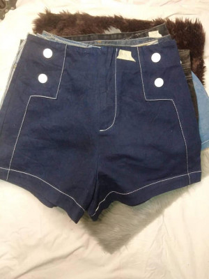 Class A denim shorts