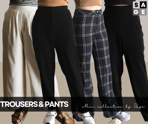 TROUSERS & PANTS by Sage