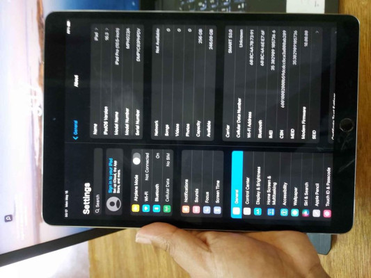 ipad Pro 2nd Gen 256gb With Sim Slot 10.5 Inches Ios 16 Lates