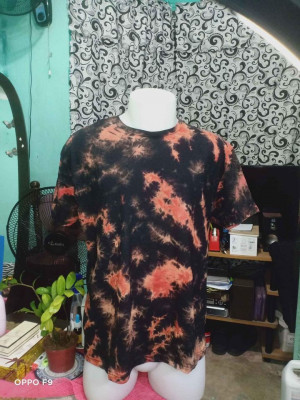 Unisex tshirt tie dye cotton