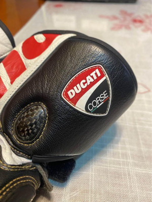 DUCATI CORSE GLOVES TITANIUM