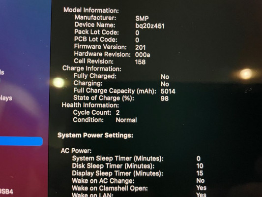 Apple MacBook Pro 2016 - New Batt, 256 GB