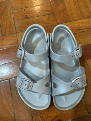 Birkenstock Rio Essential Kids Sandals Grey UNISEX - size EU31