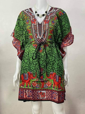 Kaftan Mini Dress