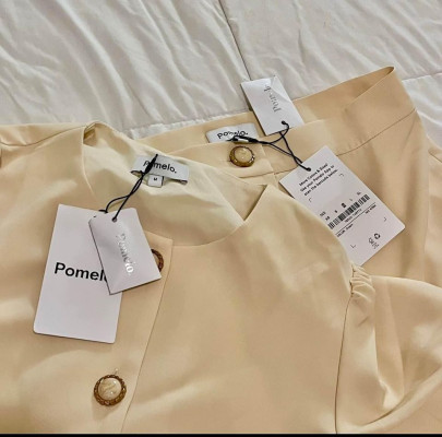 Brand New Pomelo Yellow Matching Set