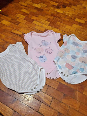 Hush hush baby onesies 0-3 months